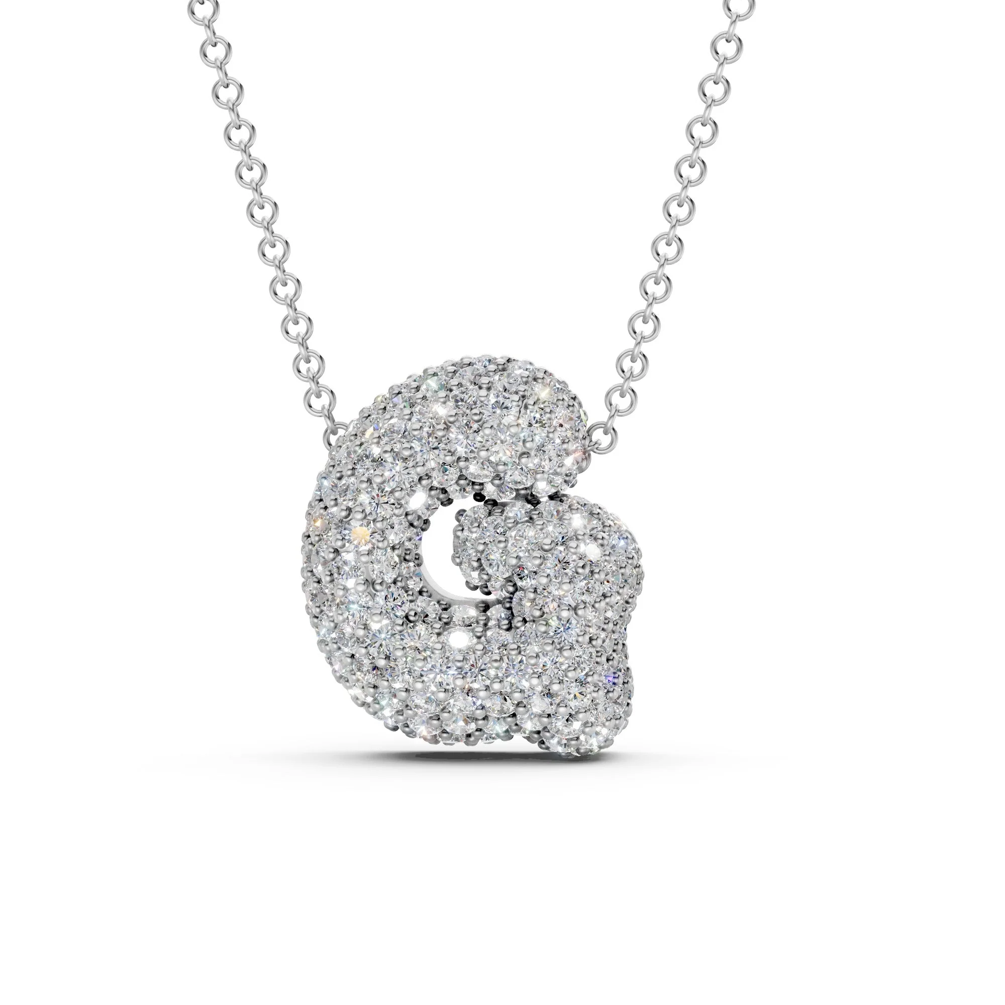 The Bubbletini Pavé Necklace - Image 35