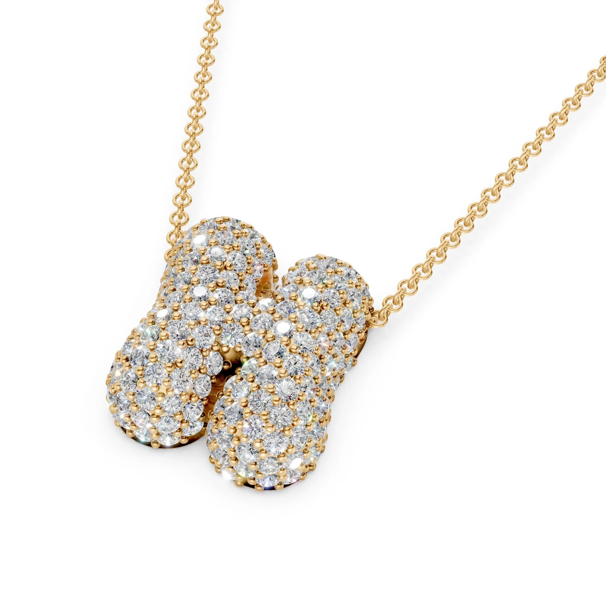 The Bubbletini Pavé Necklace - Image 38