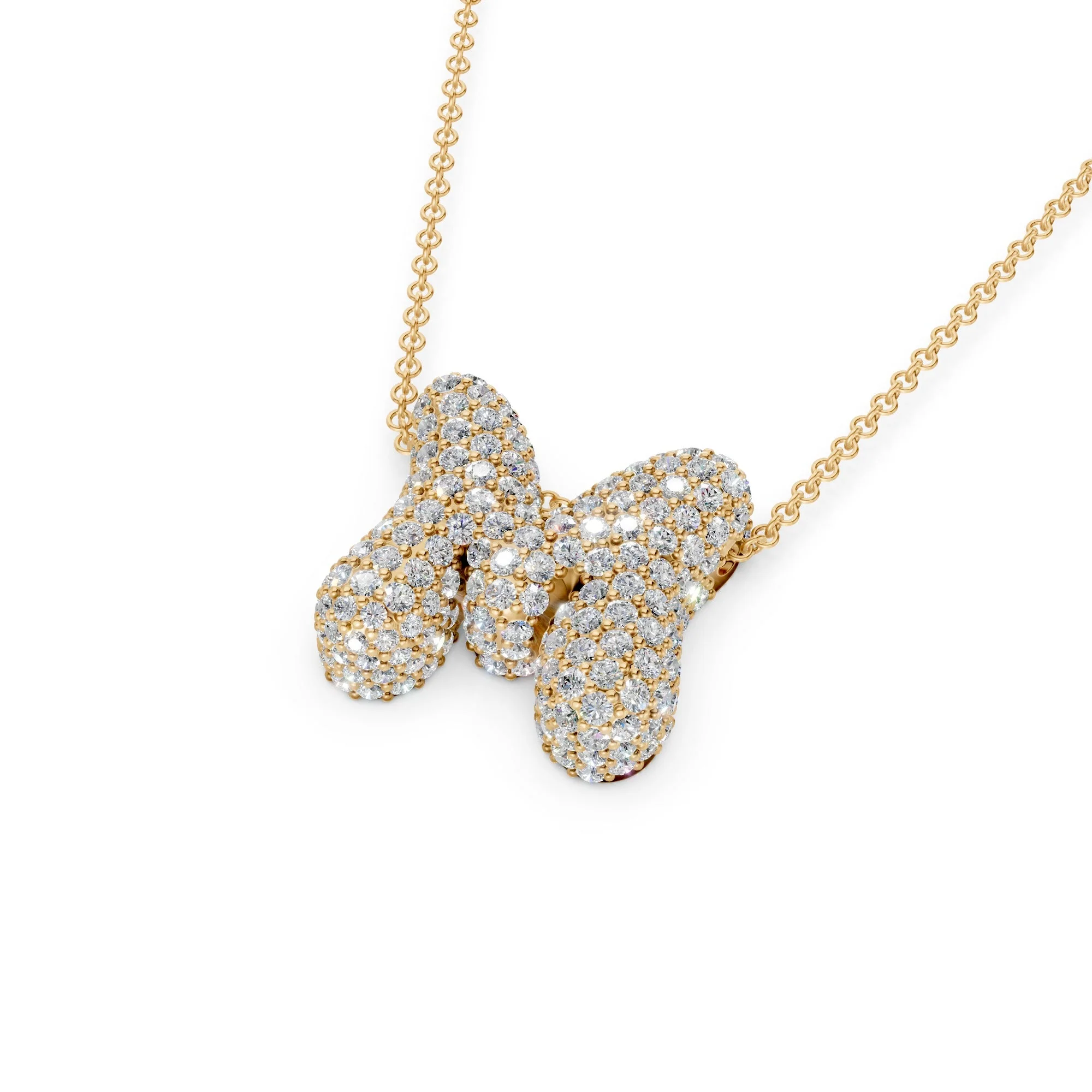 The Bubbletini Pavé Necklace - Image 68