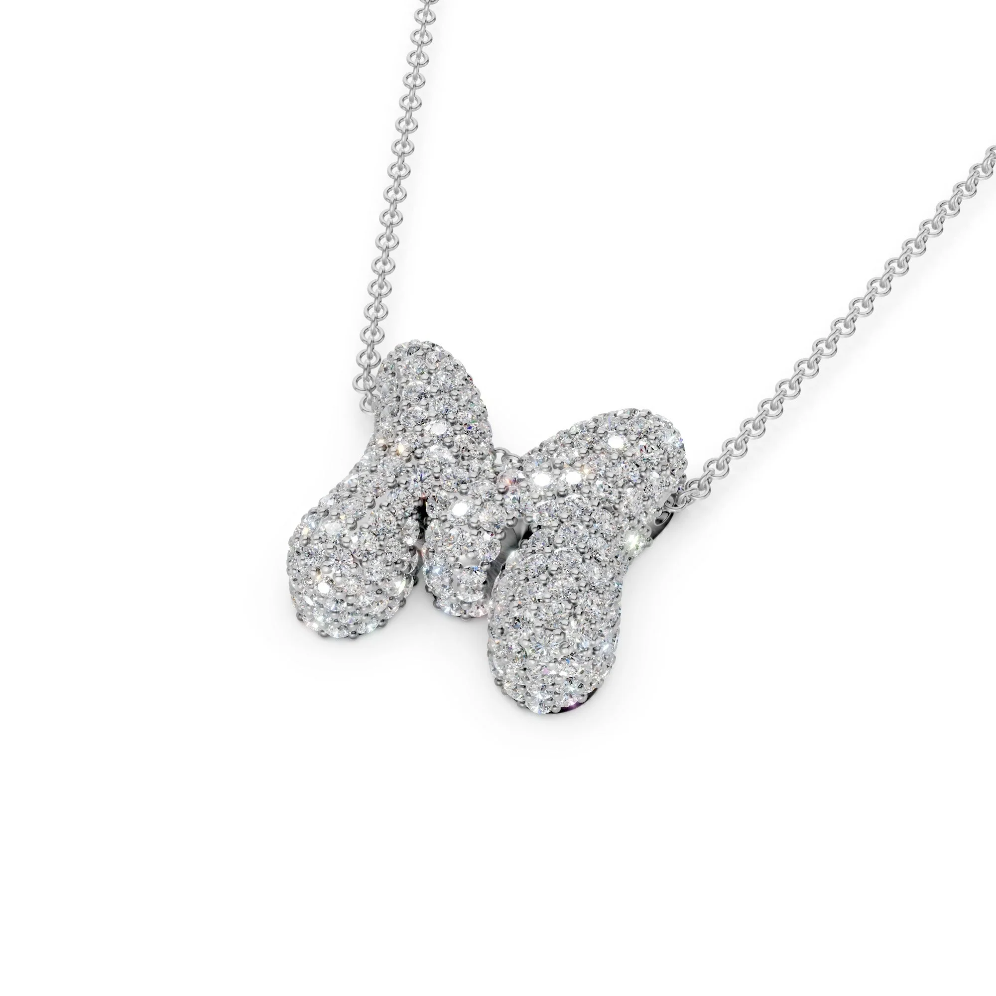 The Bubbletini Pavé Necklace - Image 72