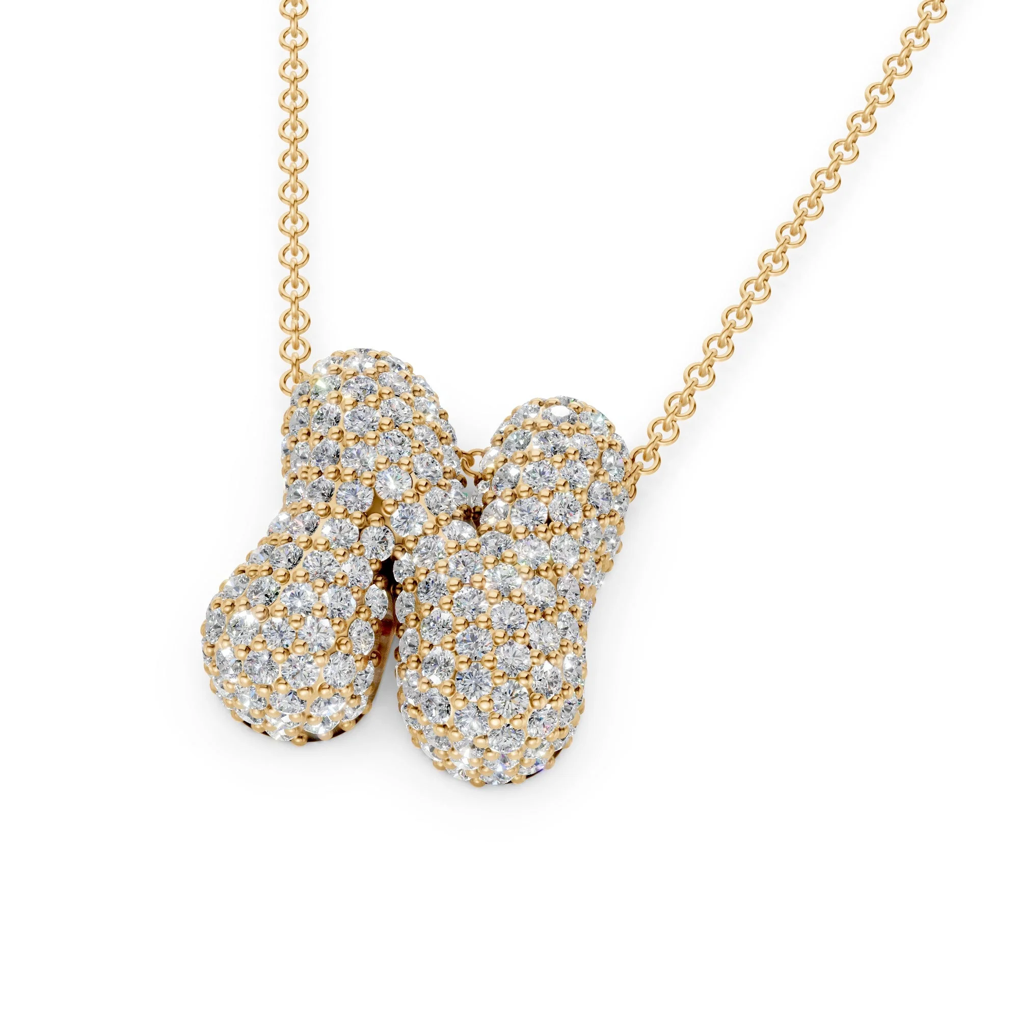 The Bubbletini Pavé Necklace - Image 74