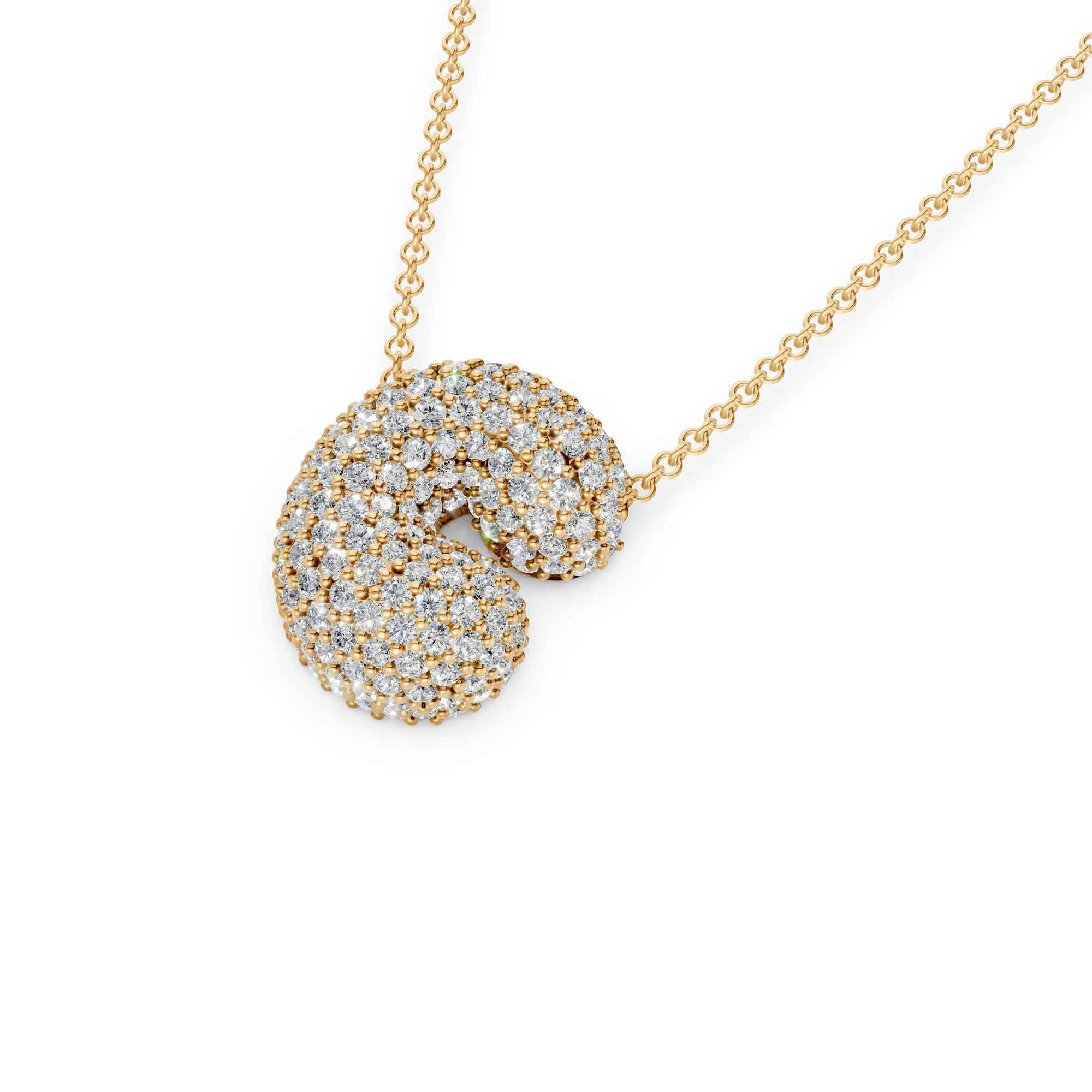 The Bubbletini Pavé Necklace - Image 8