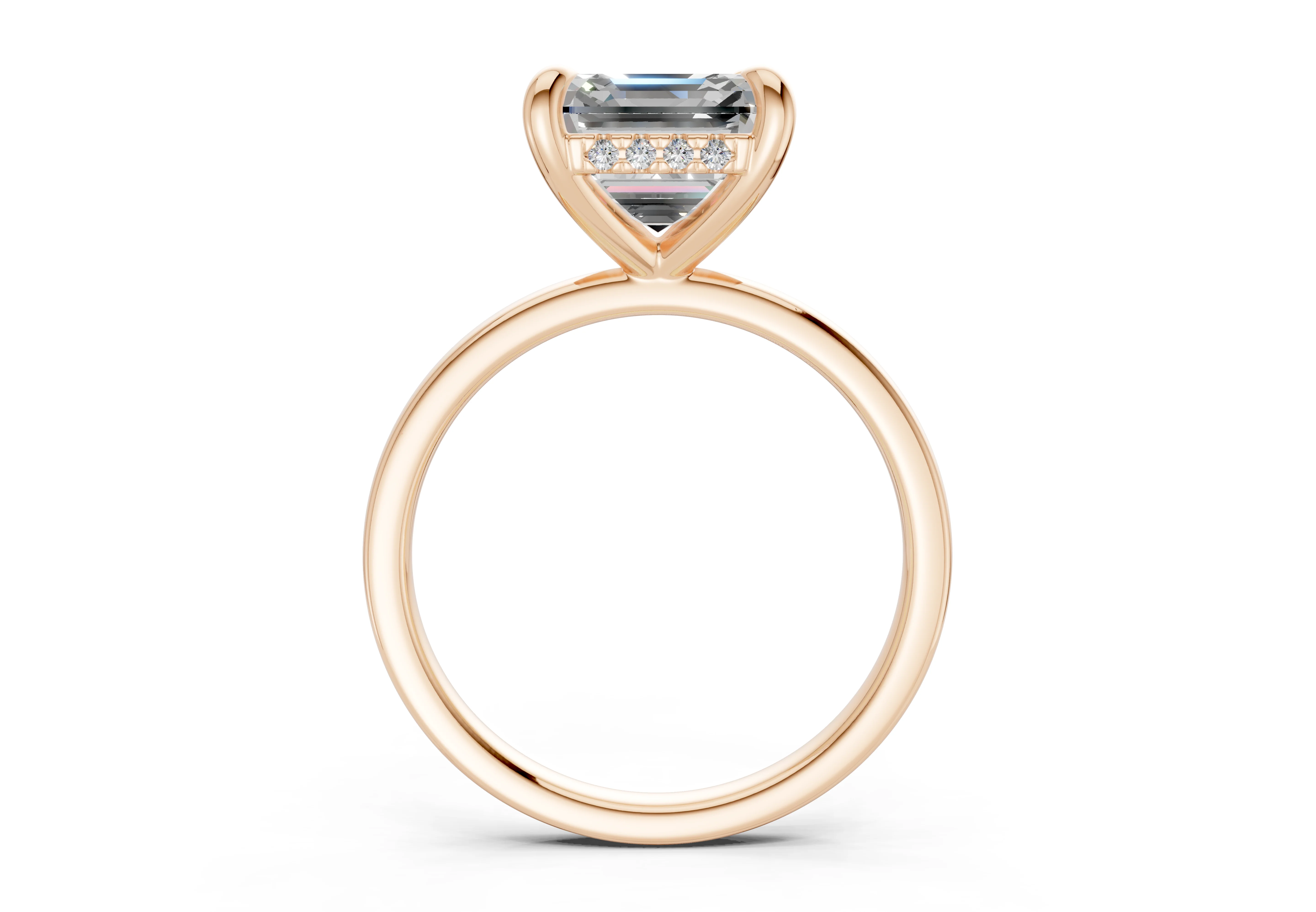 The Manhattan Solitaire Engagement Ring - Image 5