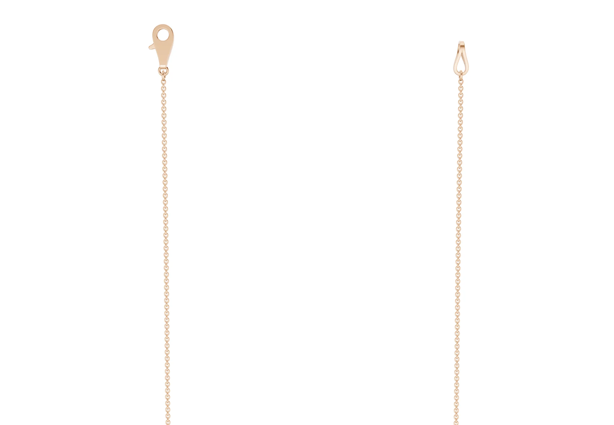 Tranquil Emerald Gemstone Stationed Necklace ½ Carat Total Wt. - Image 6